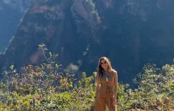 Patricia Poeta mostra belezas de Chapada dos Guimar�es em programa especial