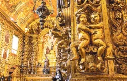 Conhe�a a 'igreja de ouro' do Rio que agora abre aos s�bados