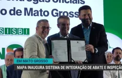 Ministro da Agricultura lan�a sistema de inspe��o em Mato Grosso