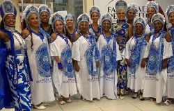 Filhas de Gandhy gravam m�sica para o tema do Carnaval 2027