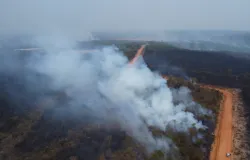 Treinamento refor�a preven��o contra inc�ndios em �reas de soja durante per�odo de seca em MT