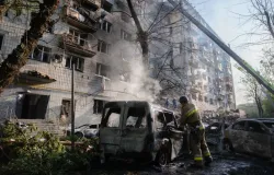 R�ssia atinge Kiev por 6� noite seguida e mata 12 pessoas