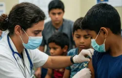 Chega ao fim campanha de vacina��o de crian�as e adolescentes