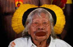 Cacique Raoni, a 94 anos, recebe cuidados paliativos em casa no Mato Grosso por causa de c�ncer