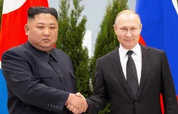 Kim Jong-un jura apoio total a Putin e chama guerra na Ucr�nia de guerra sagrada
