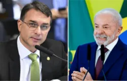Pesquisa aponta empate t�cnico entre Fl�vio Bolsonaro e Lula em 2� turno