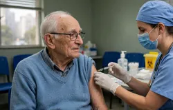 Nova vacina contra pneumonia chega para idosos de 85 anos em S�o Paulo