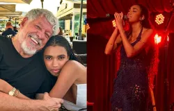 Filha de ator famosa se torna cantora aos 17 anos e surpreende plateia no Rio