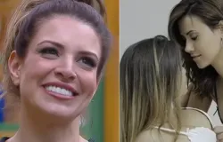 Renata Del Bianco, a Vivi de 'Chiquititas', causa pol�mica em 'A Fazenda' ao ser repreendida por Tha�de