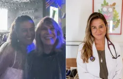 Filha de Renata Sorrah, m�dica, ri de receita caseira da m�e para gripe