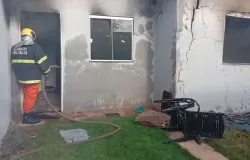 Ex � suspeito de incendiar casa na madrugada em Campo Grande; v�tima sem ferimentos