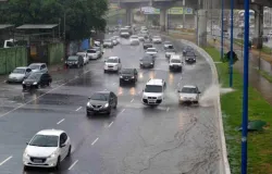 Frente fria amea�a Salvador com chuva forte e vento neste fim de semana