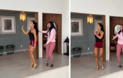 Influenciadora que foi amiga de musa desiste de posto e volta a estudar samba