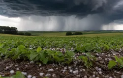 Chuva forte e granizo: frente fria amea�a colheitas no Sul, Centro-Oeste e Sudeste em 3 dias