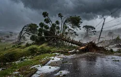 Tempestade e ventos fortes atingem Sul e Centro-Oeste: veja o que esperar do clima