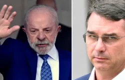 Pesquisa diz Lula e Fl�vio Bolsonaro tecnicamente empatados em segundo turno de 2026