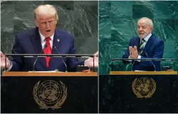 Lula e Trump se cruzam na ONU com discursos opostos sobre soberania e pol�tica mundial