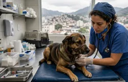 Rio confirma caso de raiva em cachorro e refor�a campanha de vacina��o contra morcegos