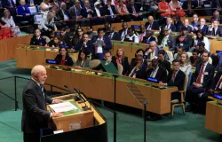 Brasil n�o � quintal de ningu�m, diz Lula em discurso na ONU contra interfer�ncias estrangeiras