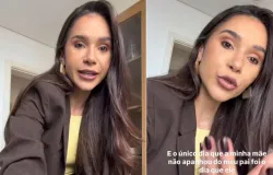Ex-BBB Gizelly Bicalho chora ao contar que cresceu com viol�ncia e hoje vive sem gritos