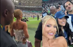 Virginia Fonseca mal-estar ap�s jogo da NFL: 'Dente do siso inflamado causou dor e tremor'