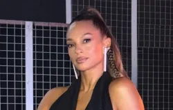Alesha Dixon impressiona com vestido ousado antes de estreia no The Voice
