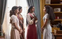 Jovem recebe chance de recome�ar a vida em novela: Alika contrata Mundica no ateli�