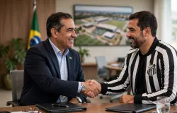 Governo e Santos fecham acordo para regularizar CT Rei Pel�