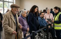 Idosos de 80 anos t�m fila exclusiva: entenda quem vota antes nas Elei��es 2026