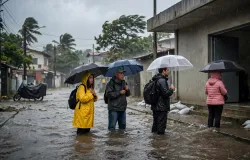 Domingo de elei��o ter� chuvas fortes e alertas de perigo em todo o Brasil