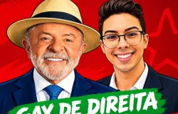 Candidato gay da direita abandona Fl�vio Bolsonaro e decide apoiar Lula ap�s receber poucos votos