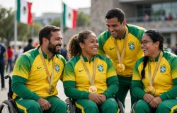 Brasil domina competi��o internacional de halterofilismo com sete medalhas de ouro