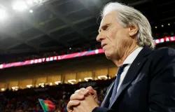 Jorge Jesus ignora acusa��es de Cristiano Ronaldo e diz que vai trabalhar 'como todos os dias'