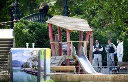 Homem vai a julgamento por esfaquear beb� brit�nica e 12 pessoas em parque na Fran�a