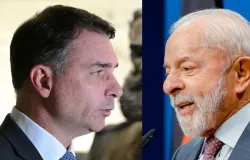 Pesquisa mostra Fl�vio Bolsonaro � frente de Lula no segundo turno