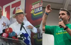 Fl�vio Bolsonaro lidera segundo turno com 52,8% contra 47,2% de Lula, diz pesquisa
