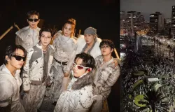 BTS: L�der pede respeito � privacidade ap�s f�s aglomerarem em hotel no Peru