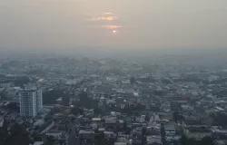 Fuma�a de queimadas cobre Manaus e qualidade do ar fica perigosa