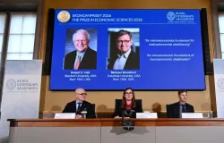 Nobel de Economia 2026 � entregue a dois americanos por estudos sobre crises
