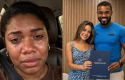 Irm� de Davi Brito, do BBB, d� � luz seu primeiro filho