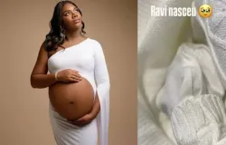 Primeiro filho de Raquel Brito, irm� de Davi, chega ao mundo em Salvador