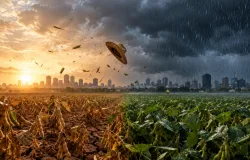 Previs�o do tempo: calor de 40�C, temporais com granizo e chuva irregular no Brasil