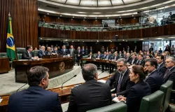 Senado acelera vota��o da PEC que endurece penas para chefes de fac��o e cria novo pacto de seguran�a