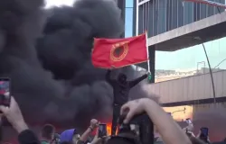 Protestos de estudantes na Alb�nia for�am mudan�a de local de jogo europeu