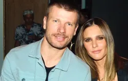 Filho de Fernanda Lima e Rodrigo Hilbert desfila na SPFW