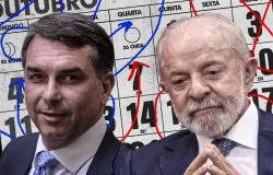 Pesquisa mostra empate t�cnico entre Fl�vio Bolsonaro e Lula a 6 dias da elei��o