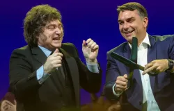 Fl�vio Bolsonaro n�o confirma se copiar� plano de Milei, diz que vai cortar corrup��o
