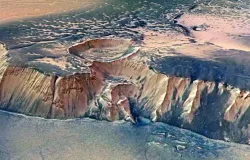 Imagens de Marte mostram poss�vel prova de vida antiga