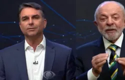 Fl�vio Bolsonaro lidera Lula por 52% a 48% nos votos v�lidos, aponta pesquisa