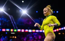 Brasil avan�a para 5 finais no Mundial de Gin�stica com destaque de Rebeca e Flavinha